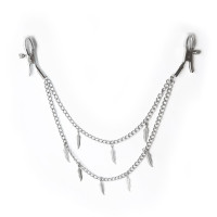 Зажимы с двойной цепочкой для сосков Art of Sex – Dream Catcher