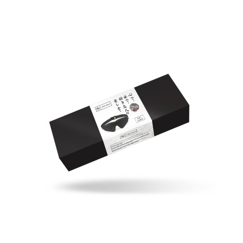 Маска на очі Liebe Seele Black Organosilicon Blindfold, екошкіра