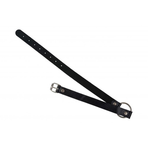 Кляп sLash Leather O-Ring Gag, Black