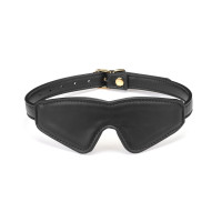 Маска на глаза Liebe Seele Black Organosilicon Blindfold, экокожа