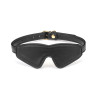 Маска на очі Liebe Seele Black Organosilicon Blindfold, екошкіра