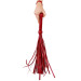 Флогер маленький / мартинет Art of Sex 30 хвостів по 35 см, Червоний