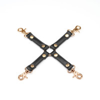 Крестовина Liebe Seele Black Organosilicon Hogtie, экокожа