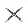 Крестовина Liebe Seele Black Organosilicon Hogtie, экокожа