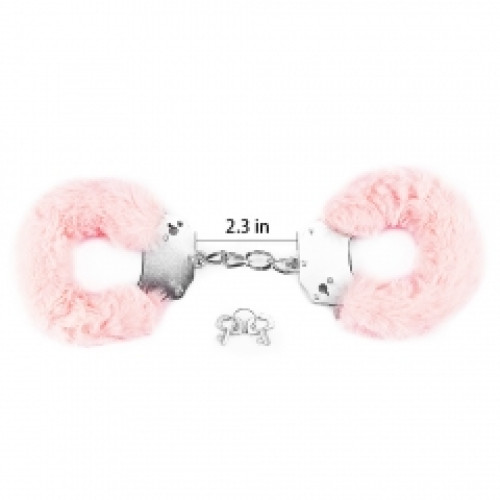 Наручники LoveToy Fetish Pleasure Fluffy Hand Cuffs Pink