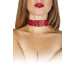 Ошейник sLash Leather Restraints Collar, Red