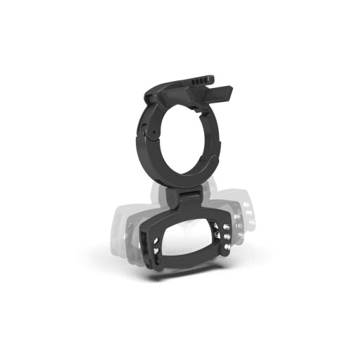 Клетка для члена с электростимуляцией Mystim Pubic Enemy No 3 with Ball Squeezer