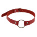 Кляп sLash Leather O-Ring Gag, Red