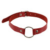 Кляп sLash Leather O-Ring Gag, Red