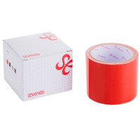 Скотч для бондажа LOCKINK SEVANDA Electrostatic Tape, красная, 16 м