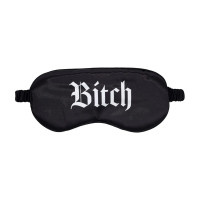 Маска на очі Ouch! Satin Blindfold Bitch Black