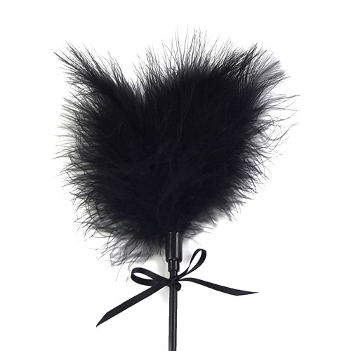 Щекоталка со шлепалкой Пика Art of Sex – Puff Peak, черная