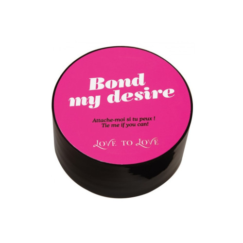 Скотч для бондажа Love To Love Bond My Desire Черный