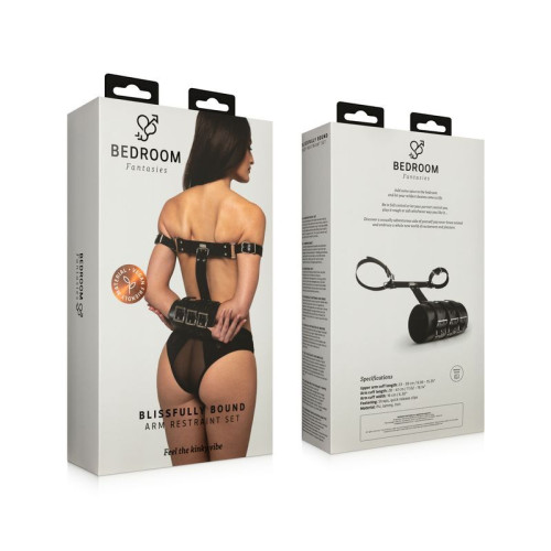 Фіксатор Bedroom Fantasies Blissfully Bound Arm Restraint Set - Black