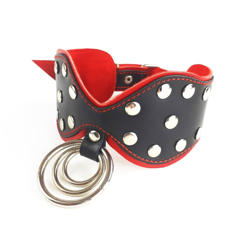 Ошейник из натуральной кожи Art of Sex Collar Butterfly