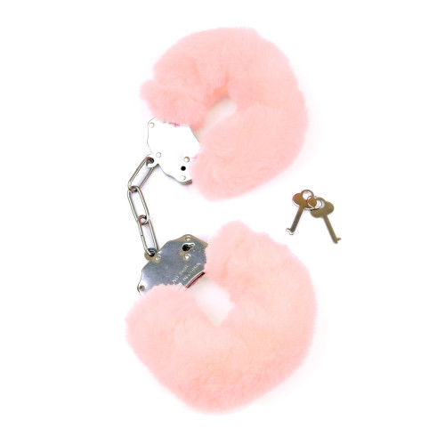 Наручники Fetish B - Series Series Furry Cuffs Light Pink
