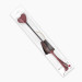 Шлепалка-сердечко Liebe Seele Wine Red Riding Crop with Heart-Shape Tip, натуральная кожа