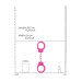Наручники Ouch! Beginner's Handcuffs Metal Pink