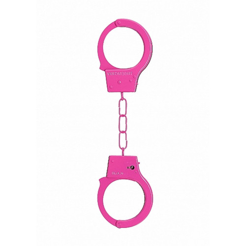 Наручники Ouch! Beginner's Handcuffs Metal Pink