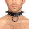 Чоловічий чокер з шипами Art of Sex - Archie Leather and Spikes