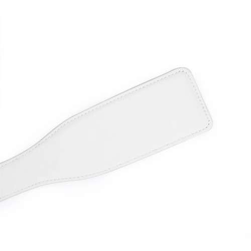 Паддл Liebe Seele White & Pink Leather Paddle