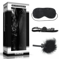 Набор БДСМ LoveToy Deluxe Bondage Kit (маска, кляп, перышко)