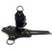 Манжеты для подвеса за руки Art of Sex Kinky Hand Cuffs For Suspension из натуральной кожи, Черные