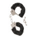 Наручники OOTB Plush Handcuffs With Keys Black