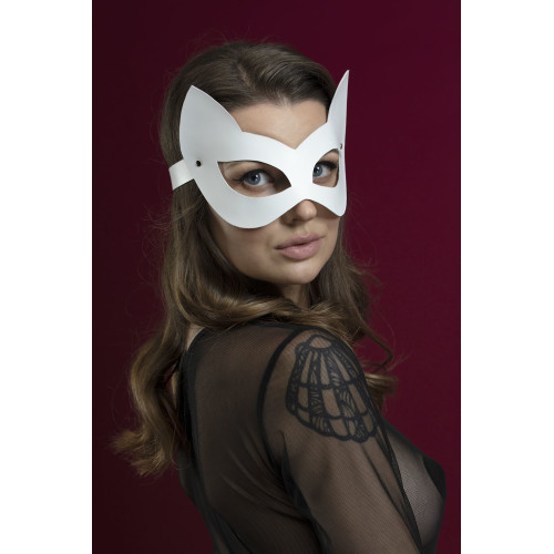 Маска кішки Feral Feelings Kitten Mask Біла