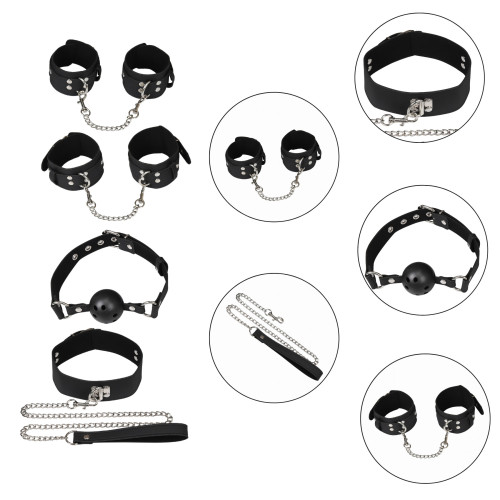Набір БДСМ Erospace Wild Play BDSM Set 5 pcs C11