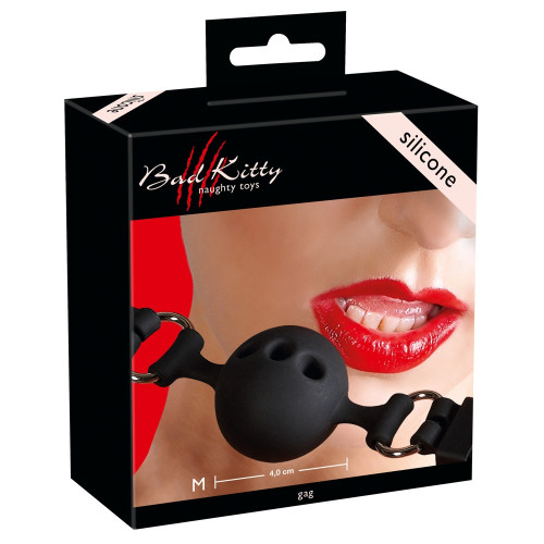 Кляп Bad Kitty 2491583 Silicone Gag Чорний