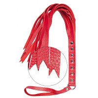 Флогер sLash S&M Fancy Leather Floger 2, Red