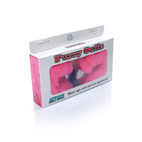 Наручники Fetish B - Series Series Furry Cuffs Pink