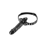 Кляп с двойным фаллоимитатором Fetish Tentation Double Penis Gag