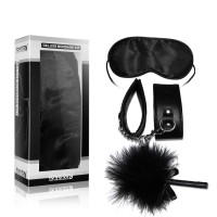 Набор БДСМ LoveToy Deluxe Bondage Kit (маска, наручники, перышко)