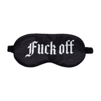 Маска на очі Ouch! Satin Blindfold Fuck Off Black