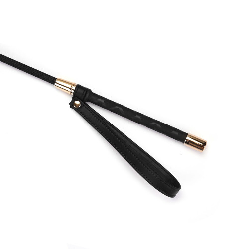 Шлепалка-сердечко Liebe Seele Black Organosilicon Riding Crop, экокожа