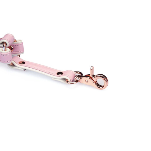 Крестовина Liebe Seele White & Pink Leather Hogtie