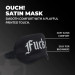 Маска на очі Ouch! Satin Blindfold Fuck Off Black