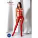 Эротический бодистокинг Passion BS084 red