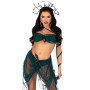 Эротический костюм Медузы Горгоны Leg Avenue Medusa Costume M, топ, юбка, нарукавники, украшения