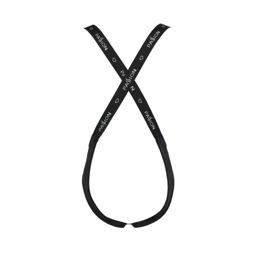 Чоловіче відкрите боді Passion 027 Bruno Black S/M