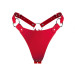 Трусики з натуральної шкіри Feral Feelings - String Bikini Red