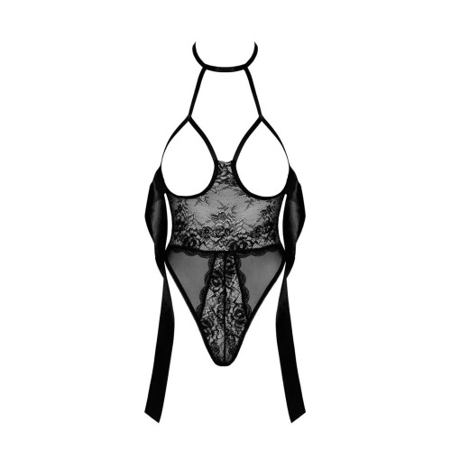 Боді Noir Handmade Kissable Sexy Kiss Body Black L/XL