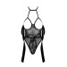 Боді Noir Handmade Kissable Sexy Kiss Body Black L/XL