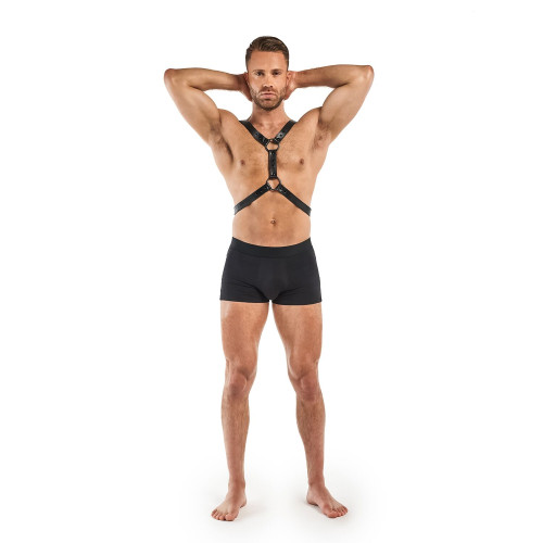 Портупея Bedroom Fantasies: Max Bondage Harness, черная