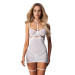 Бебі-долл Obsessive Arrowel White chemise S/M