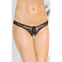 Жіночі стрінги SoftLine String 2465 Чорні M/L