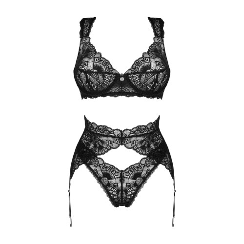 Obsessive Donna Dream 3-pcs set чорний M/L
