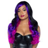 Перука Leg Avenue Allure Multi Color Wig Black/Purple